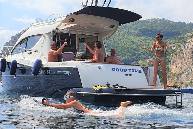 Boat Tour Cruise Along the Coast, Nice, Villefranche, Cap-Ferrat