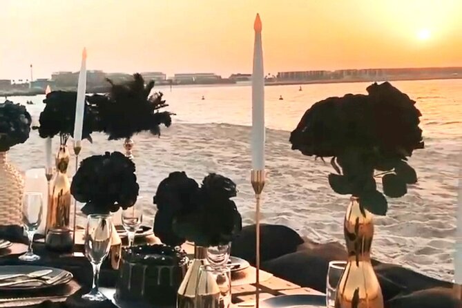 Bohemian Chic Style Beach Picnic in Dubai - Location and Setting