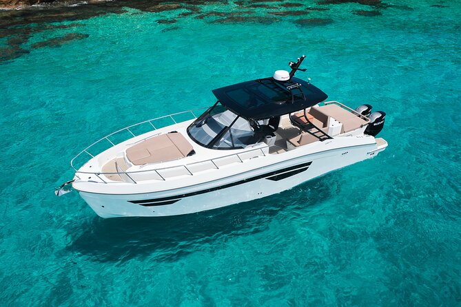 Brand New Boat in Ibiza Waiting for You Enjoy ORYX 38 Experience