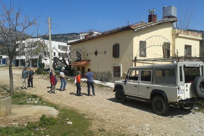 Cabrio Bus Safari at the Taurus Mountains From Side