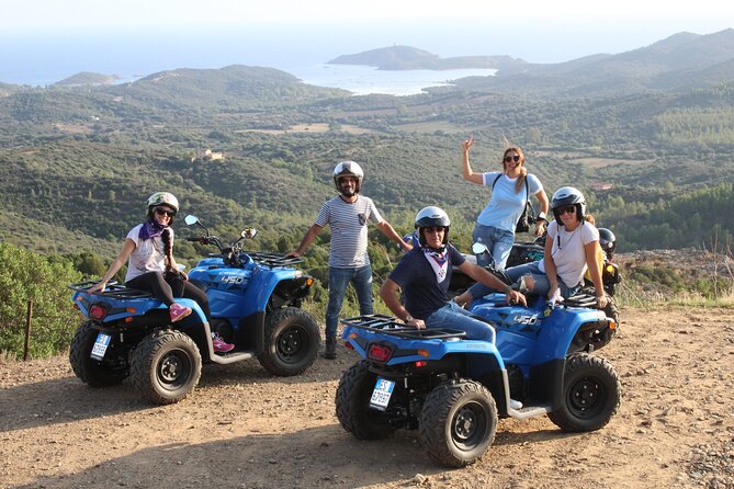Cagliari: Quad Adventure Experience From Chia