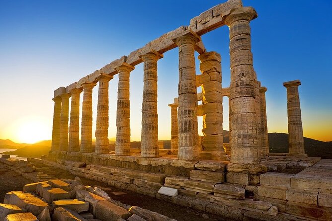 Cape Sounio Sunset Spanish Guided Tour - Spectacular Sunset Views