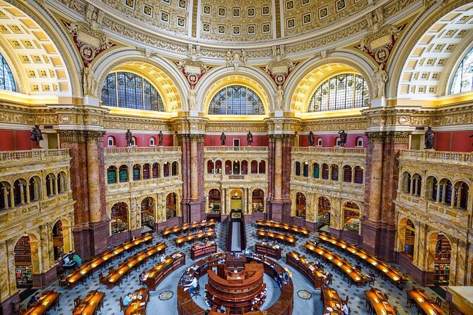 Capitol Hill Walking Tour With US Capitol and Library of Congress