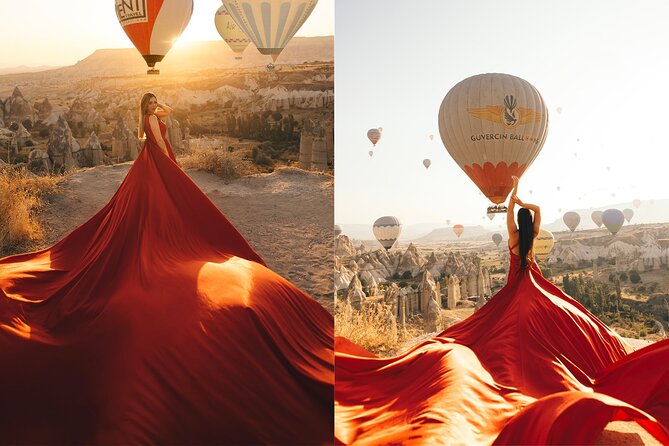Cappadocia Photoshooting With Flying Dress - Good To Know