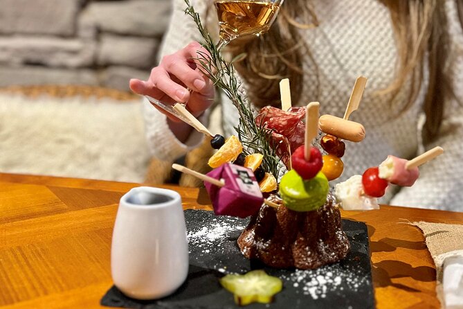 Cellar Visit and Gourmet Wine - Tea Time Around Wine