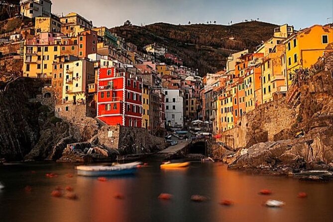 Cinque Terre Sunset Tour by Private Boat With Pesto and Typical Wine