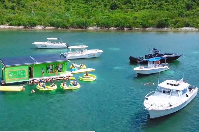 Circle the Island of St. John Lunch Stop at Lime Out (Taco Boat)
