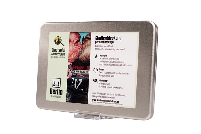 City Game Scavenger Hunt Berlin Friedrichshain - Independent City Tour - Overview and Whats Included