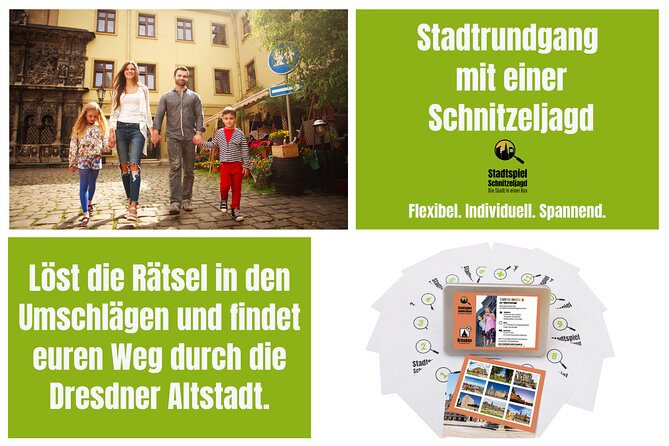 City Game Scavenger Hunt Dresden Old Town for Children – Exciting City Tour