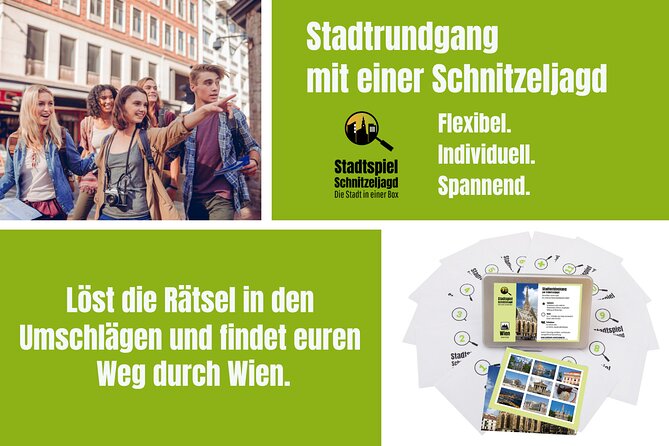City Game Scavenger Hunt Vienna - Independent City Tour I Discovery Tour
