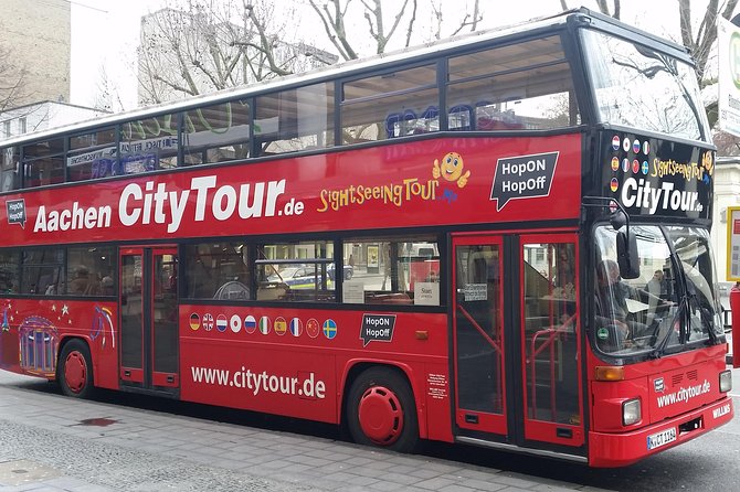 City Tour Aachen in a Double-Decker Bus