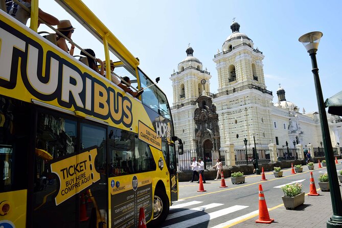 City Tour - Panoramic Bus (Departure From Larcomar)
