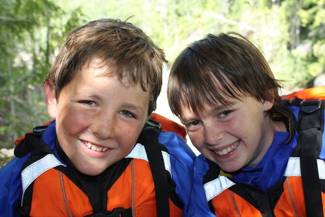 Clearwater, British Columbia Kids Rafting 1/2 Day