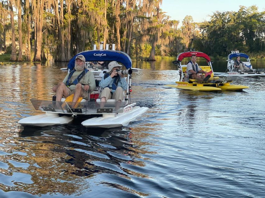 Clermont: Chain of Lakes Self-Driving Catboat Tour