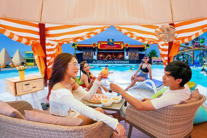Columbia Pictures Aquaverse 6 Day Passes Super Deluxe Cabana - Good To Know