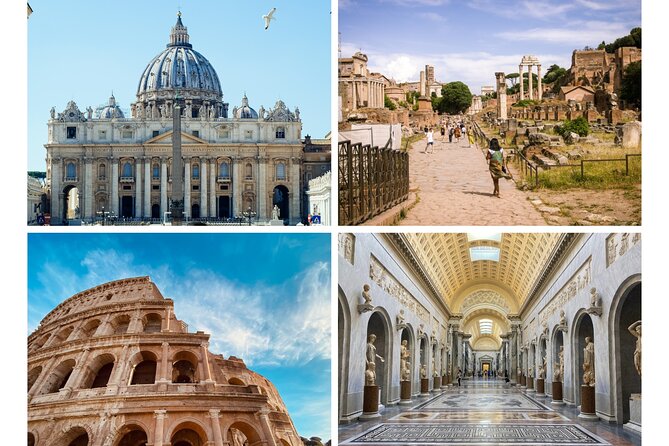 Combo Colosseum, Vatican and Sistine Chapel Small Group Tour - Good To Know