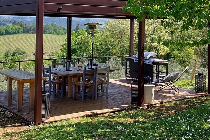 Cooking Lesson on the Terrace of the Chianti Farm With Lunch
