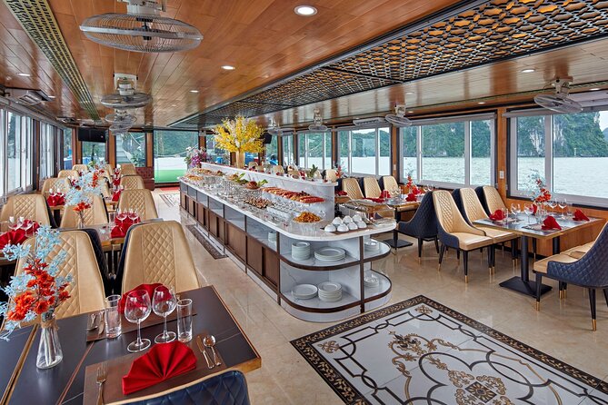 Cozy Bay Premium 5 Star Halong Day Trip,Great Lunch,Cave & Island