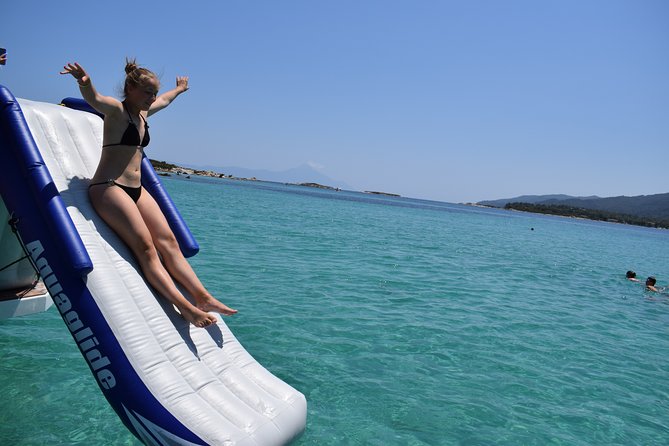 Cruise Day Tour With Swimming at Vourvourou and Alikes Lagoon - Halkidiki