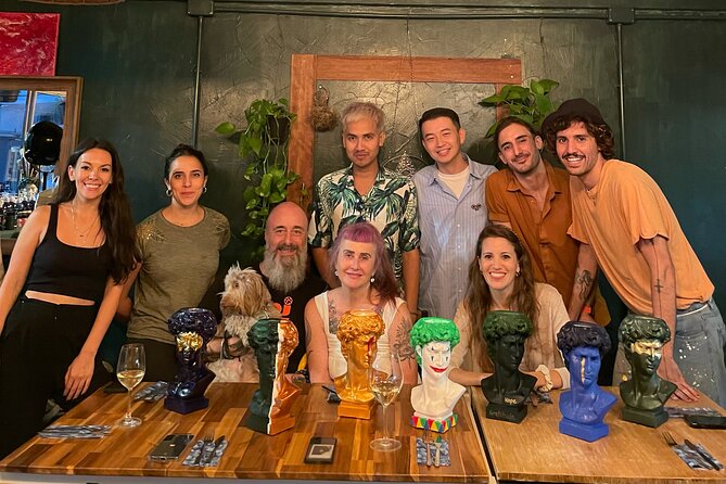 Davids Head Art Workshop and Brunch in Bangkok