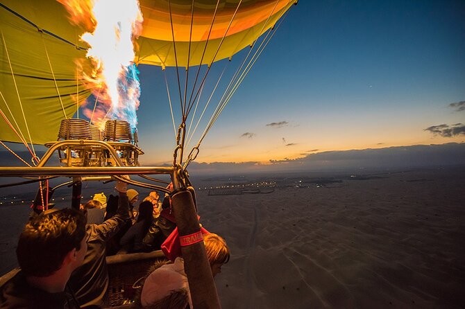 Day Dubai Beautiful Desert By Hot Air Balloon