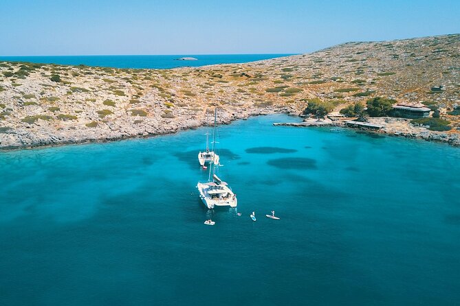 Day Sea Excursion on Catamaran Heraklion to Dia With Full Menu
