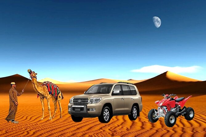 Desert Combo Safari, Camel Ride, Quad Bike and Dune Bashing(All Inclusive) - Good To Know