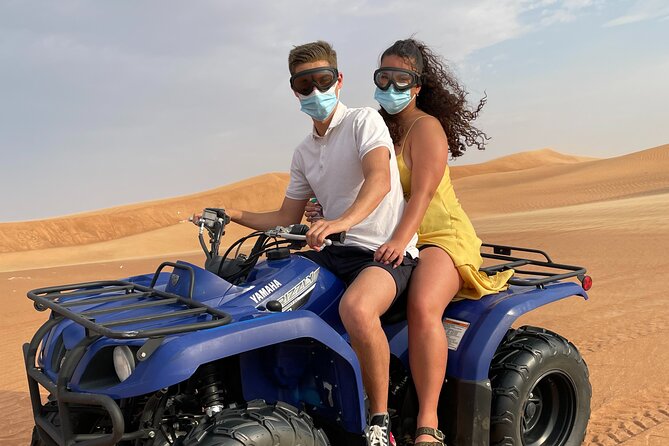 Desert Quad Bike, Desert Safari, Sand Boarding & Camel Ride Shared Tour - Good To Know