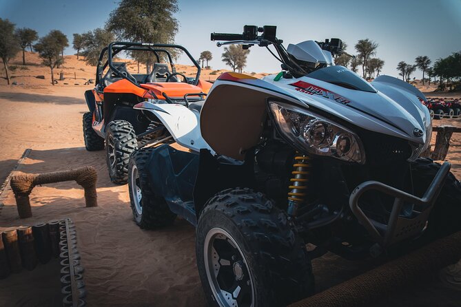 Desert Safari Tour With Private Rooms for Stay Near Dubai - Pickup and Transportation Details