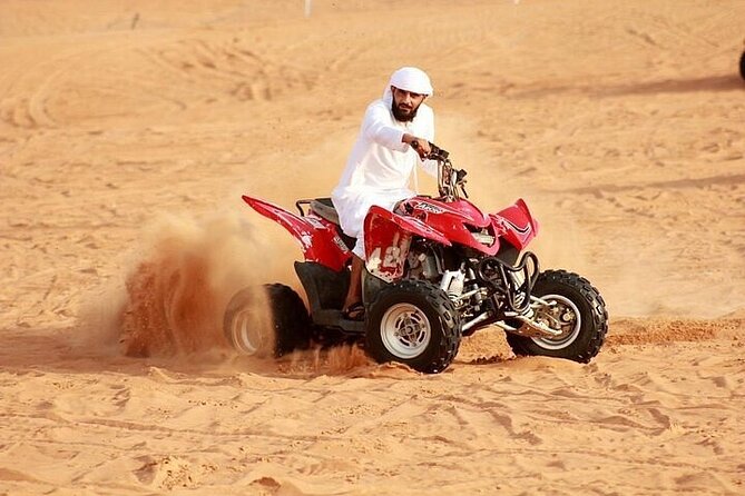 Desert Safari With BBQ Dinner, Quad Bike and Camel Ride Experience From Dubai - Good To Know