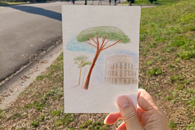 Design Your Own Postcard of Rome - Tour With Artistic Activity - Good To Know