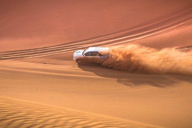 Doha: Desert Safari, Dune Bashing, Camel Ride, Sandboarding & Inland Sea