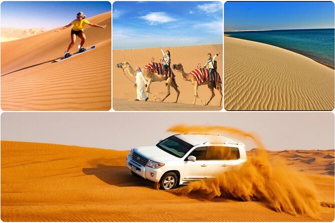 Doha Private Half Day Desert Safari Camel Ride Sand-Boarding