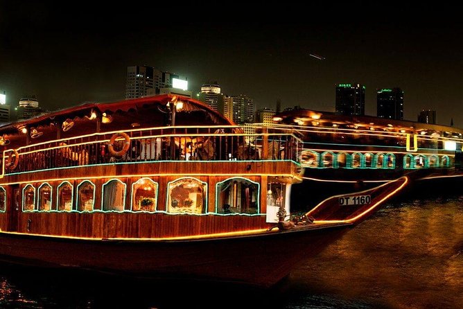 Dubai 2 Hours Dhow Cruise Creek With Dinner and Entertainment - Good To Know