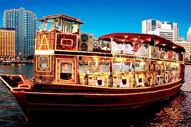 Dubai Canal Dhow Dinner Cruise With Transfers - Good To Know
