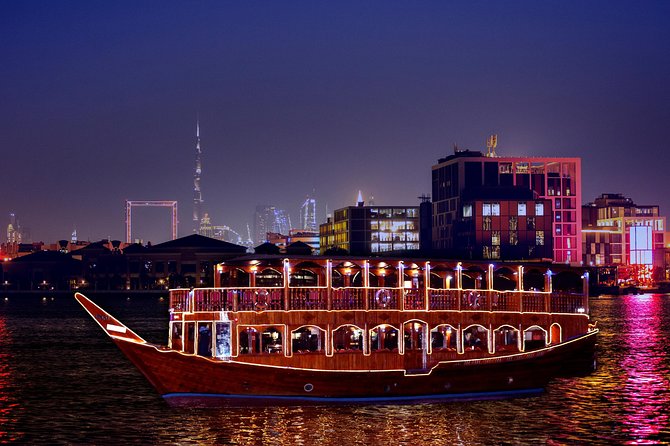 Dubai Creek Dhow Cruise Dinner With Transfers - Good To Know
