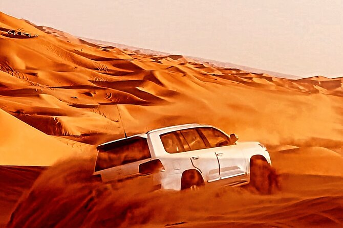 Dubai Desert Safari, Sand-boarding, Camel Ride, Veg & BBQ Dinner - Good To Know