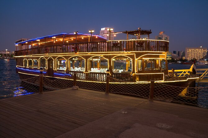 Dubai Dhow Cruise Creek Tour - Good To Know