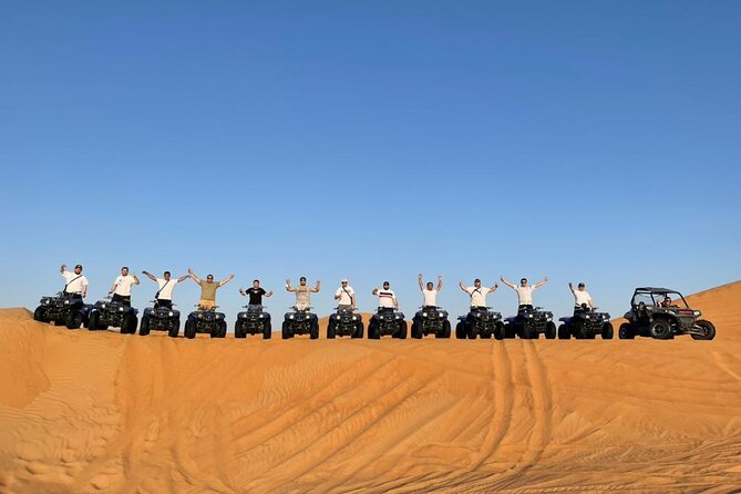 Dubai Dinner Desert Experience With 01 Hour Quad Bike and Camel Ride - Good To Know