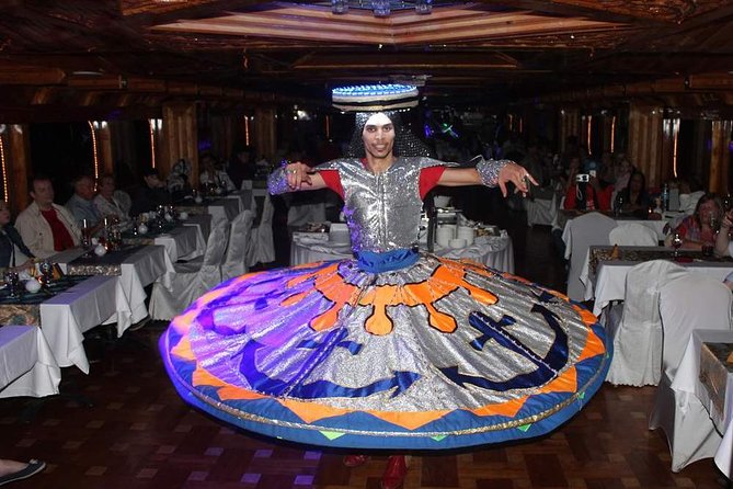 Dubai Dinner Dhow Cruise -Enjoy Dinner With Live Show on Board of Arabian Cruise - Dubai Marina at Night