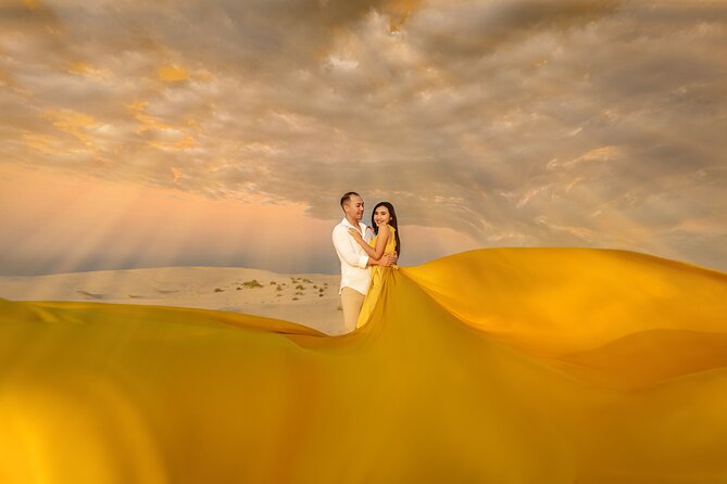 Dubai Flying Dress Photoshoot