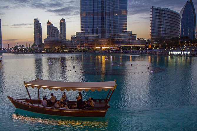 Dubai Fountain Show Boat Lake Ride or Bridge Walk Tickets - Good To Know