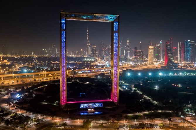 Dubai Frame and Dubai Garden Glow Tour With Private Transfers - Good To Know
