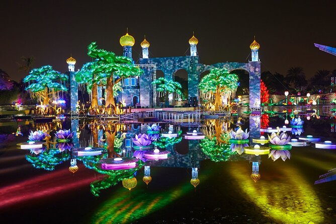 Dubai Glow Garden Dino Park and Magic Park Admission Ticket - Directions