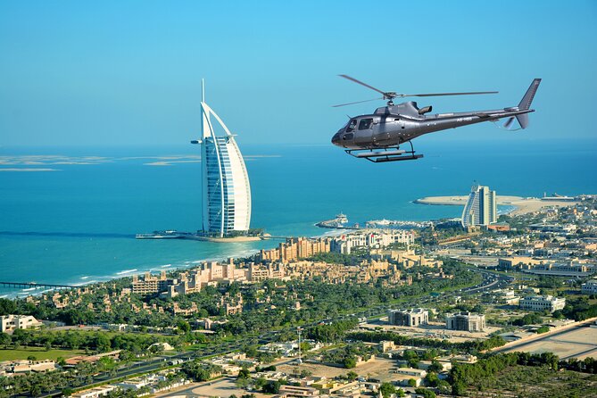 Dubai Helicopter Tour With Optional Private Hotel Transfers