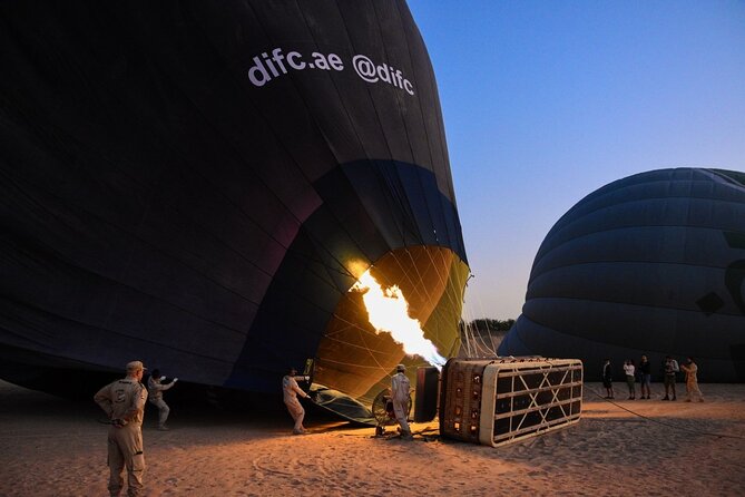 Dubai Hot Air Balloon Standard With Private Show From Dubai - Safety Precautions and Requirements