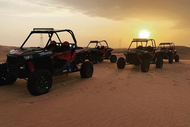 Dubai Morning Polaris Dune Buggy Self Drive Open Desert - Private Basis - Cancellation and Changes