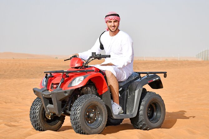 Dubai Private Morning Desert Safari W/ Quad Bike & Camel Ride - Pricing and Booking Details