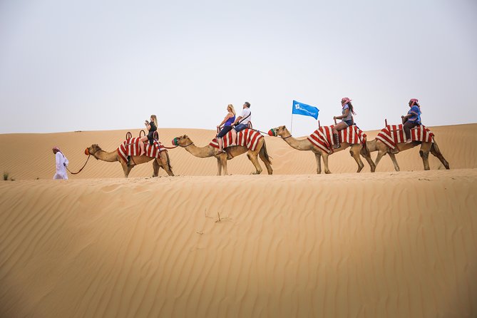 Dubai: Red Dunes Desert Safari, Sandsurf, Camels & Quad Bike Option