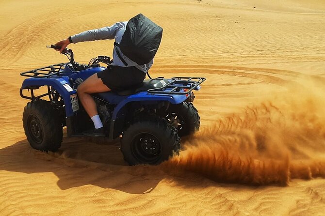 Dubai Self Drive ATV Safari With Sand Boarding and Dinner - Sharjah